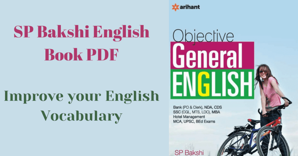 SP Bakshi English Book PDF