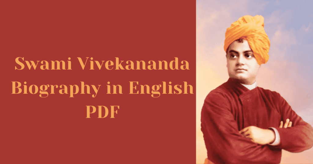 Swami Vivekananda Biography in English PDF