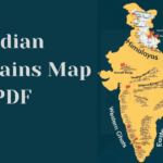 Indian Mountains Map PDF