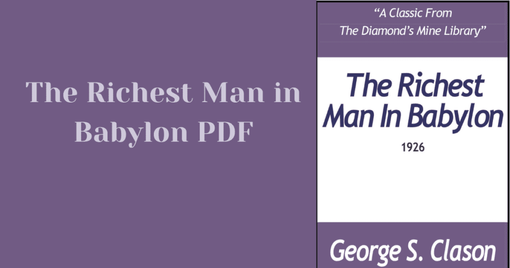 The Richest Man in Babylon PDF