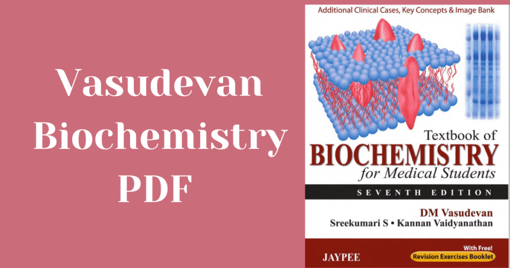 Vasudevan Biochemistry PDF