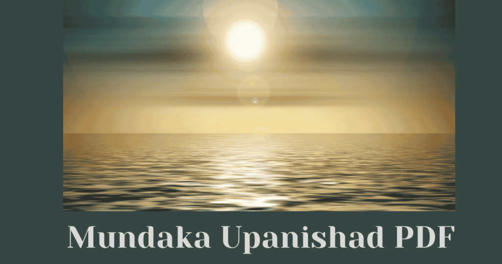 Mundaka Upanishad PDF