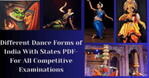 Different Dance Forms of India With States