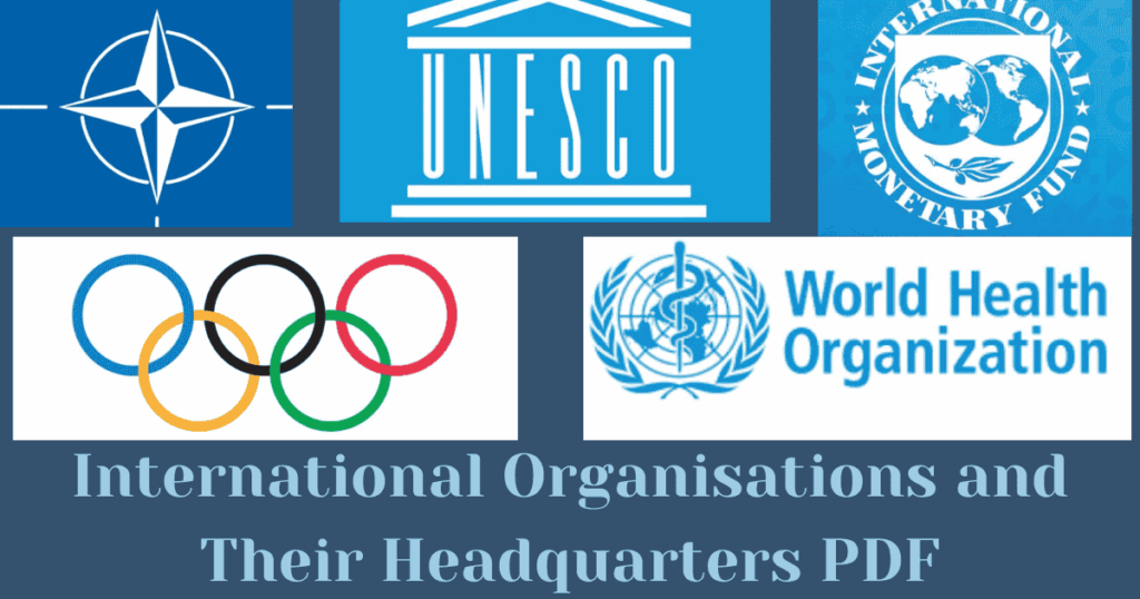 International Organisations and Their Headquarters